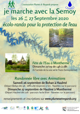 Affiche Marche Eau Semoy 2020