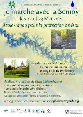 Affiche Marche Eau Semoy 2021